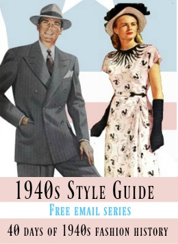 1940s Fashion: Women and Men's Clothing